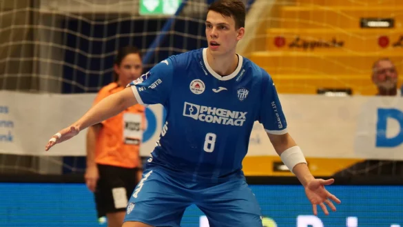 TBV-Abwehrchef Frederik Simak will doch nur spielen - &copy; J&ouml;rg Hagemann