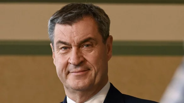 Markus S&ouml;der, Bayerischer Ministerpr&auml;sident. - &copy; CHRISTOF STACHE
