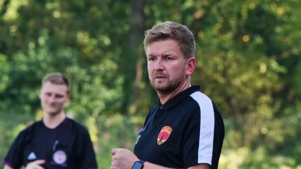 Trainer Andre Schr&ouml;der steht mit dem Post-TSV Detmold erneut im Kreispokalfinale. - &copy; J&ouml;rg Hagemann