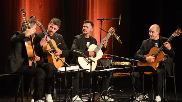 Das Gitarrenquartett &bdquo;In Crescendo&ldquo; war extra aus Buenos Aires angereist - &copy; Nicole Ellerbrake
