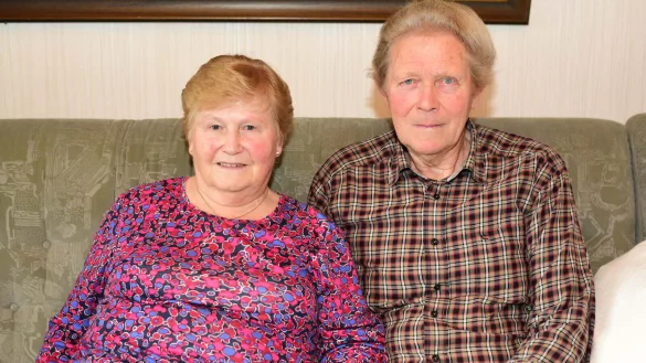 Wilhelm und Annemarie Dr&ouml;ge aus Alverdissen feiern am Montag, 30. Oktober, Diamantene Hochzeit. - &copy; Nicole Ellerbrake