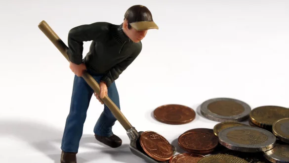 Weil Deutschlands Wirtschaftsleistung derzeit r&uuml;ckl&auml;ufig ist, werden gerade eher die kleineren M&uuml;nzen geschaufelt. Das hat auch Auswirkungen auf die gro&szlig;en Detmolder Unternehmen. - &copy; pixabay/geralt