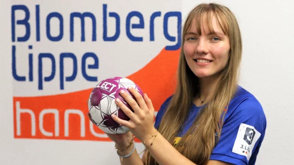 Die HSG Blomberg-Lippe ist die neue sportliche Heimat der 16-j&auml;hrigen Ruslana Litvinov. - &copy; Oliver K&ouml;nig