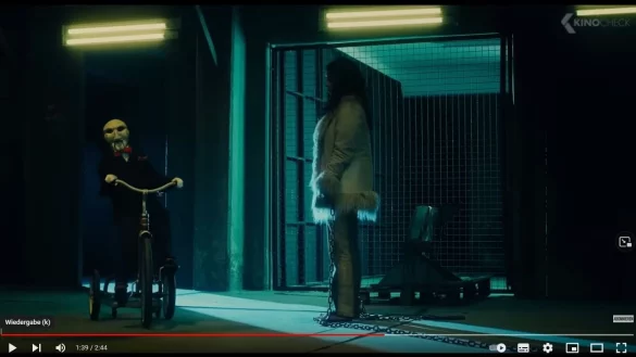 Der neueste "Saw"-Teil spielt zwischen den Ereignissen des ersten und zweiten Teils. - &copy; Screenshot KinoCheck / StudioCanal