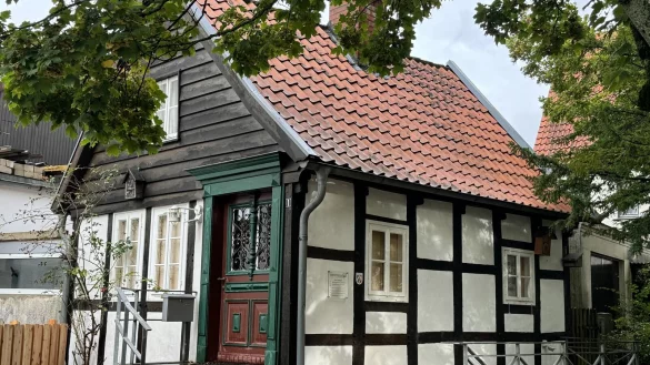 Das wohl kleinste Fachwerkhaus Lages ist ein echtes Schmuckst&uuml;ck. - &copy; Sandra Castrup