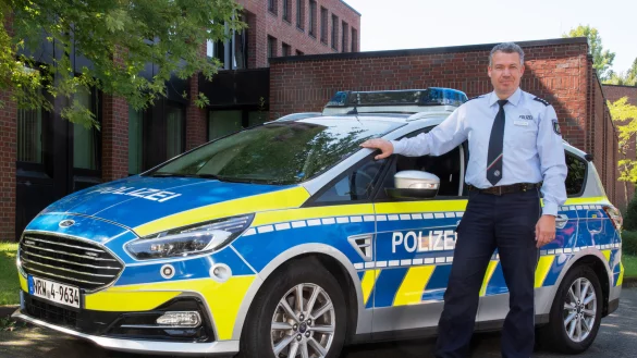 Jens Solomon ist neuer Leiter des Detmolder Bezirks- und Schwerpunktdienstes. - &copy; Birgitt Steinke/Polizei Lippe