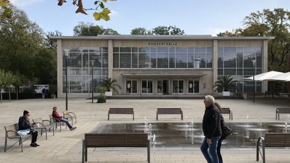 Auch im Foyer der Konzerthalle im Kurpark sollen k&uuml;nftig Ehen geschlossen werden. - &copy; Thomas Reineke