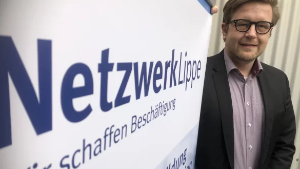 Moritz Lippa ist stolz auf die Arbeit des Netzwerks Lippe. - &copy; Martin Hostert