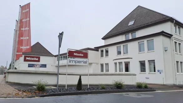 Die Verwaltung von Miele/Imperial an der Borriesstraße/Miele-Straße. - © Peter Heidbrink