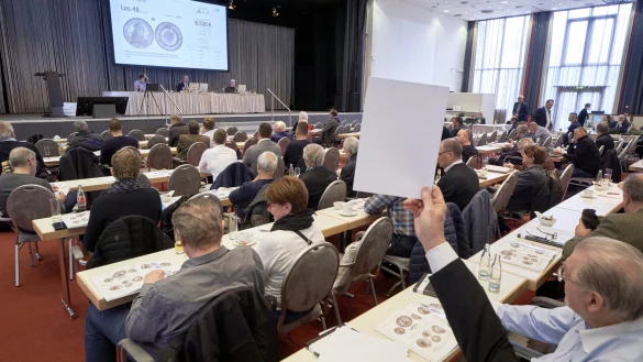Zur "World Money Fair" 2023 veranstaltete das Auktionshaus Künker im vergangenen Jahr eine Versteigerung wertvoller und seltener Münzen in Berlin. Termin in diesem Jahr ist der 1. Februar. - © WWW.SCHOELZEL.NET