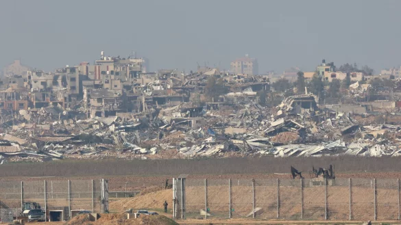 Seit drei Monaten herrscht im Gazastreifen Krieg zwischen Israel und der islamistischen Hamas. - &copy; GIL COHEN MAGEN