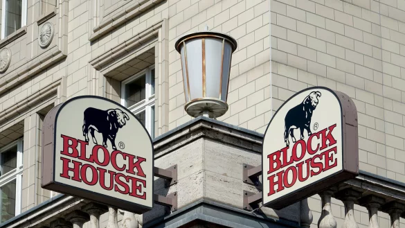Das Logo der Gastronomiekette Block House. - &copy; picture alliance/dpa