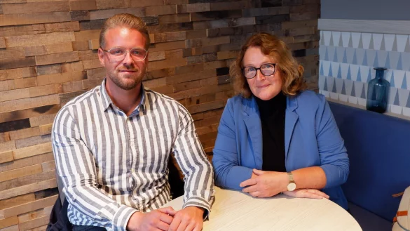 Kilian Busche und Marita Kasper sind Teil des Bürgerrates "Ernährung im Wandel". - © Lorraine Brinkmann