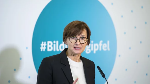 Bettina Stark-Watzinger (FDP), Bundesministerin f&uuml;r Bildung und Forschung. - &copy; Christophe Gateau/dpa