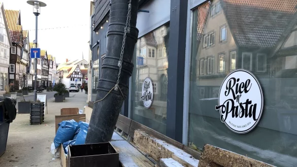 Das Restaurant "Rice n' Pasta" hat den Standort an der Krummen Stra&szlig;e verlassen. - &copy; Chiara Wibbeke