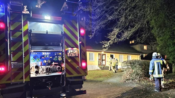 In dem Nebengeb&auml;ude des Waldheims in H&ouml;rste hatte es Mittwochabend eine Verpuffung in der &Ouml;lheizung gegeben.Verletzt wurde niemand. - &copy; Astrid Sewing