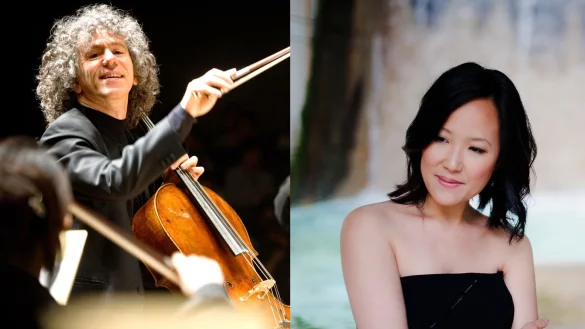 Steven Isserlis und Connie Shih. - &copy; Hochschule f&uuml;r Musik