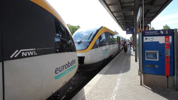 Die Eurobahn wird beim Arbeitskampf zwischen GDL und DB nicht direkt bestreikt. Der Streik könnte aber trotzdem Auswirkungen haben. - © Archivfoto: Jens Rademacher