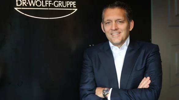 Der geschäftsführende Gesellschafter der Dr. Wolff Gruppe, Eduard R. Dörrenberg. - © Sarah Jonek