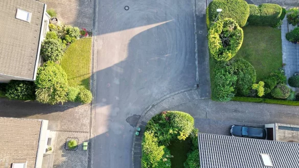 Eine Sackgasse in Bad Salzuflen war der Ort des Geschehens am 3. Juni 2023, der jetzt die Staatsanwaltschaft und diverse Gutachter besch&auml;ftigt. - &copy; Yvonne Gottschlich