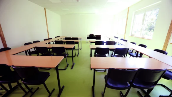 Wegen mehrere Corona-F&auml;lle muss eine ganze sechste Klasse zu Hause bleiben. - &copy; Sarah Jonek