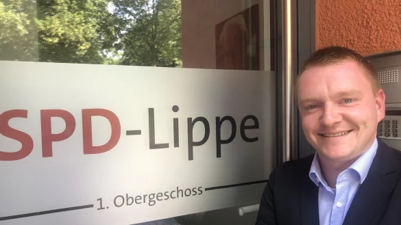 Julian H&ouml;rdemann, Gesch&auml;ftsf&uuml;hrer der SPD in Lippe. - &copy; Martin Hostert