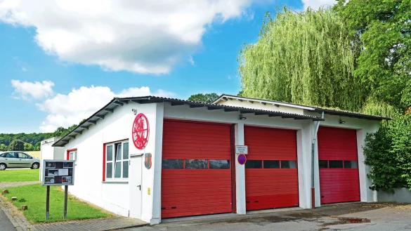 So sieht das Feuerwehrger&auml;tehaus in Wendlinghausen derzeit aus. Viel Platz gibt es nicht. - &copy; Nicole Ellerbrake