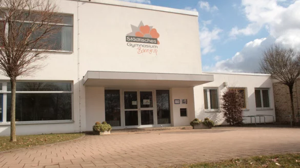 Ein Gro&szlig;projekt mit Startschwierigkeiten: der Umbau des st&auml;dtischen Gymnasiums wird nun im Dezember beginnen. - &copy; Sylvia Frevert(LZ)