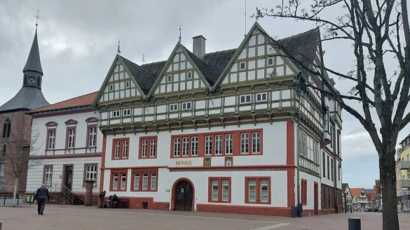 Im Rathaus der Stadt Blomberg haben die Lokalpolitiker den Haushaltsplan 2023 mehrheitlich verabschiedet. - &copy; Michaela Wei&szlig;e