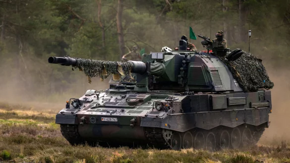 Der Ukraine fehlt Munition - unter anderem f&uuml;r den Einsatz der Panzerhaubitze 2000, die Deutschland an die Ukraine geliefert hat. - &copy; (c) Copyright 2022, dpa (www.dpa.de). Alle Rechte vorbehalten