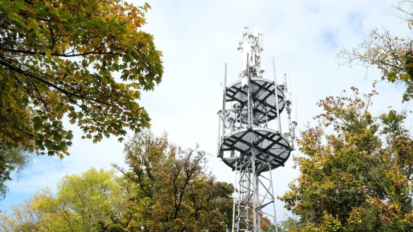 In Deutschland gibt es noch zu viele Funkl&ouml;cher. Ein Grund: Es gibt zu wenige Grundst&uuml;cke f&uuml;r Mobilfunkmasten. - &copy; Bernd Wei&szlig;brod/dpa