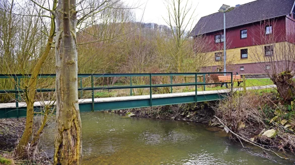 In Nalhof will die Gemeinde an der Exter im Bereich der Werner-Rubart-Br&uuml;cke Hochwasserschutz betreiben. - &copy; Nicole Ellerbrake