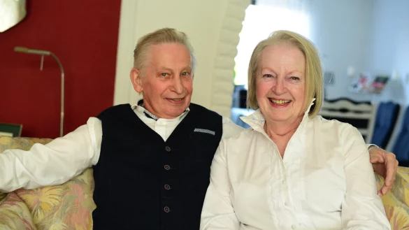 Ulrike und Heinz Kruel aus Detmold haben goldene Hochzeit. - © Nicole Ellerbrake