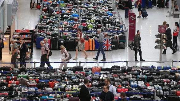 Um den eigenen Koffer orten zu k&ouml;nnen, gibt es Gep&auml;ck-Tracker. - &copy; dpa