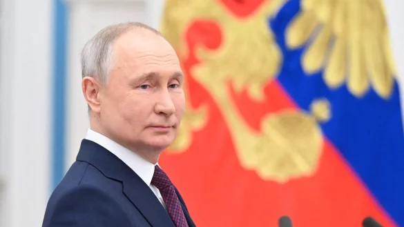 Putin geht es "um nichts weniger als die Vorherrschaft in der Welt", schreibt der Russlandkenner Michael Thumann in seinem Bestseller "Revanche". - &copy; ILYA PITALEV/AFP