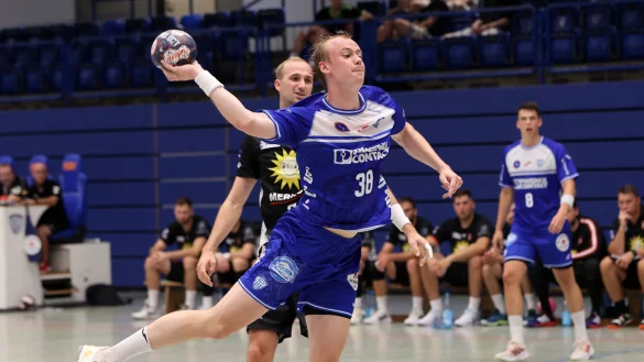 Leve Carstensen im Dress des TBV Lemgo Lippe. - &copy; paul cohen