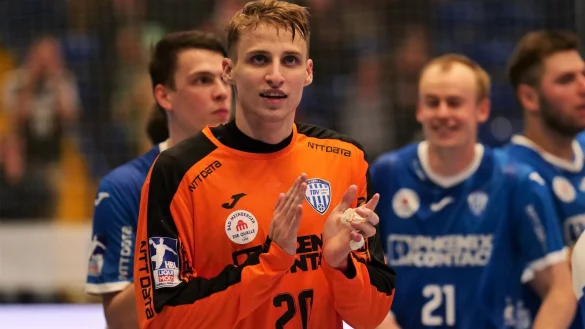 Finn Zecher und seine Kollegen fahren nach drei Siegen in Folge frohen Mutes nach Hannover. - &copy; J&ouml;rg Hagemann