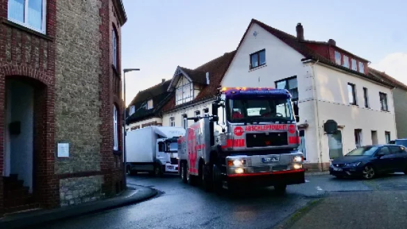 An der Echternstra&szlig;e ging am Donnerstag zwei Stunden nichts mehr. - &copy; J&ouml;rg Hagemann