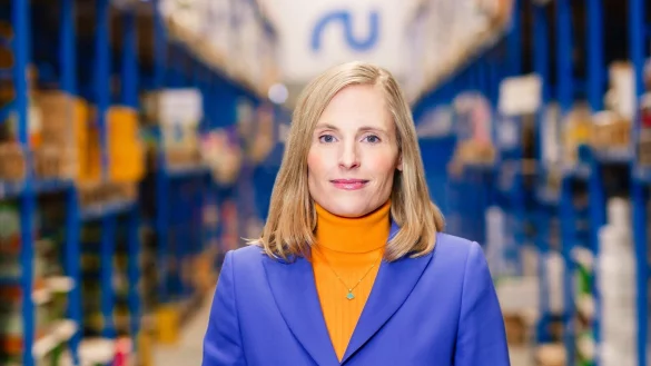 Marie-Christine Ostermann, geboren 1978, leitet in Hamm den Gro&szlig;handel Rullko. - &copy; Anne Gro&szlig;mann