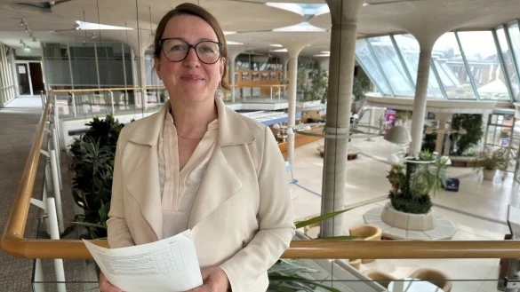 Katja M&ouml;nnigmann-Steinbeck, Fachbereichsleiterin Jugend, Soziale Dienste, Schule w&uuml;rde sich mehr Unterst&uuml;tzung vom Land NRW w&uuml;nschen. - &copy; Sven Kienscherf