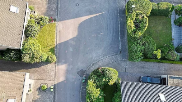 In dieser Sackgasse ist es am 3. Juni 2023 zu dem Vorfall gekommen, bei dem der damals 19-j&auml;hrige Deutsch-Tunesier schwer verletzt wurde. - &copy; Claus Frickemeier