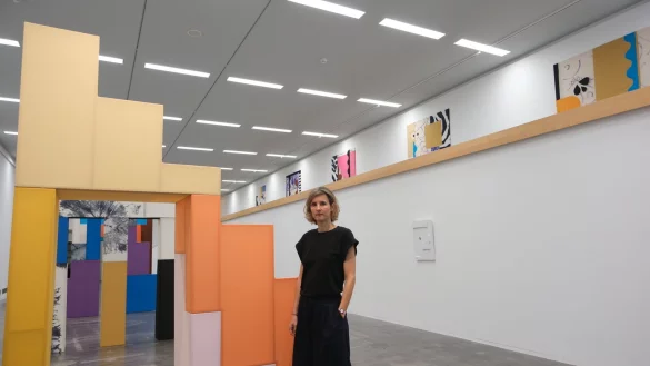 Eva Berendes zeigt ihre Ausstellung "Threads" ab Sonntag im Landesmuseum. - &copy; Sven Koch