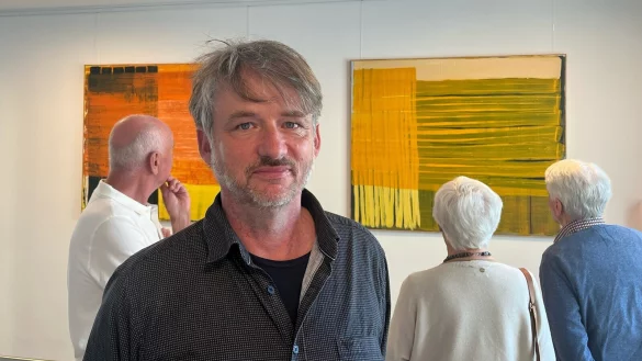 Axel Pl&ouml;ger stellt in der neuen Residenz Werreterrassen aus. - &copy; Kay Sandmann-Puzberg