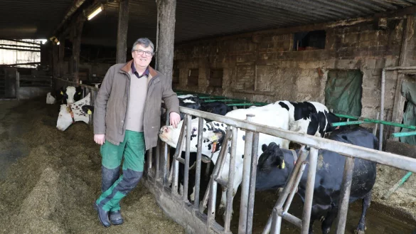 Antonius Tillmann, Landwirt in vierter Generation und Vorsitzender des westf&auml;lische-lippischen Landwirtschaftsverbands in OWL. - &copy; Simone Fl&ouml;rke
