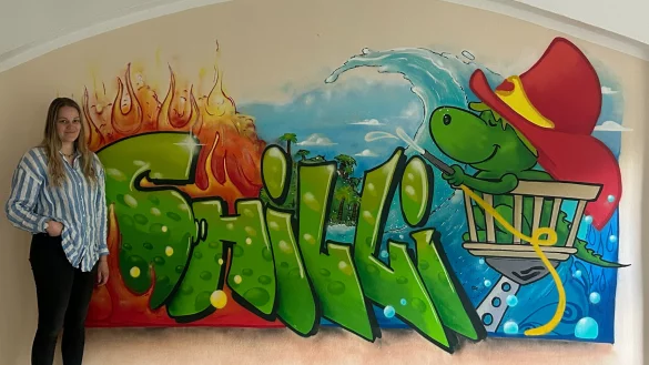 "Chilli"-Leiterin Gillian K&ouml;nig freut sich auf die anstehenden Ferienspiele. Daf&uuml;r werden noch Angebote entgegen genommen. - &copy; SOS-Kinderdorf Lippe