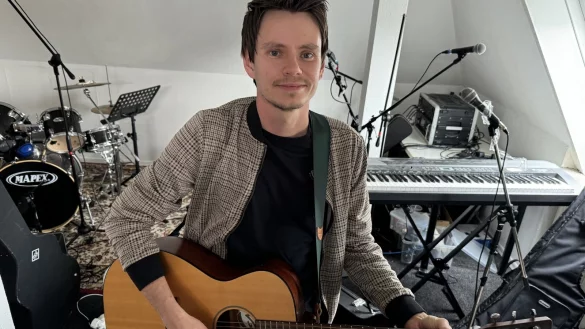 Felix Neef hat unter dem K&uuml;nstlernamen Felix Ende ein erstes eigenes Album ver&ouml;ffentlicht. - &copy; Sandra Castrup