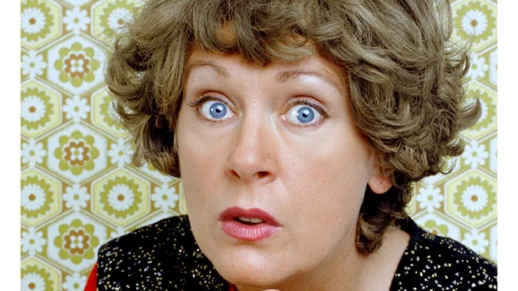 Kabarettistin Lioba Albus alias Mia Mittelk&ouml;tter. - &copy; Karsten Lindemann