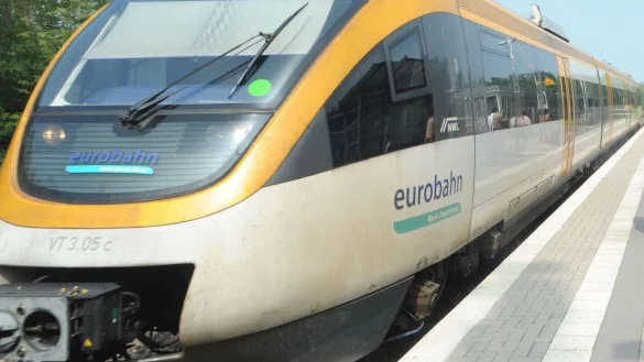 Die Eurobahn muss seine zuletzt get&auml;tigten Fahrplan&auml;nderungen wegen dem Mangel an Personal weiter aufrecht erhalten. - &copy; Joern Spreen-Ledebur