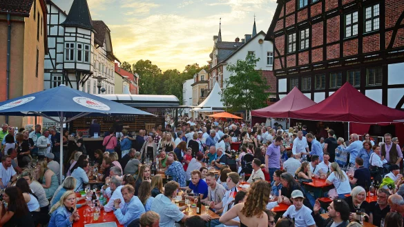 Das Winzerfest war am Wochenende gut besucht. - © Nicole Ellerbrake