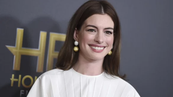 Hollywoodstar Anne Hathaway spielt ebenfalls in dem Film mit. - &copy; Jordan Strauss